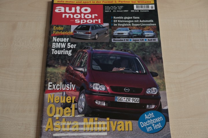 Deckblatt Auto Motor und Sport (03/1997)